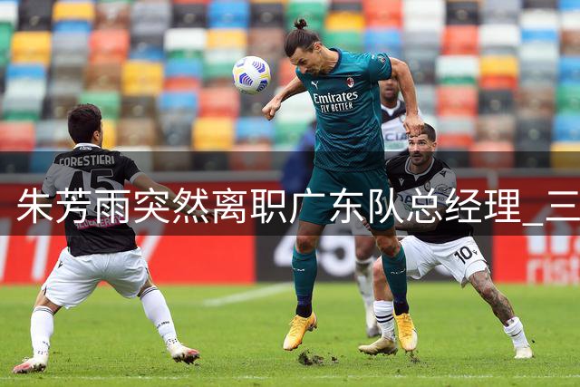 朱芳雨突然离职广东队总经理 三大关键因素浮出水面